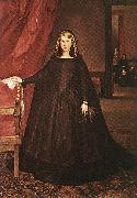 MAZO, Juan Bautista Martinez del The Empress Dona Margarita de Austria in Mourning Dress h Sweden oil painting reproduction
